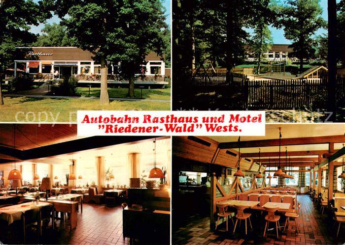 Rieden Unterfranken Autobahn Rasthaus Motel Riedener Wald Gastraeume Park