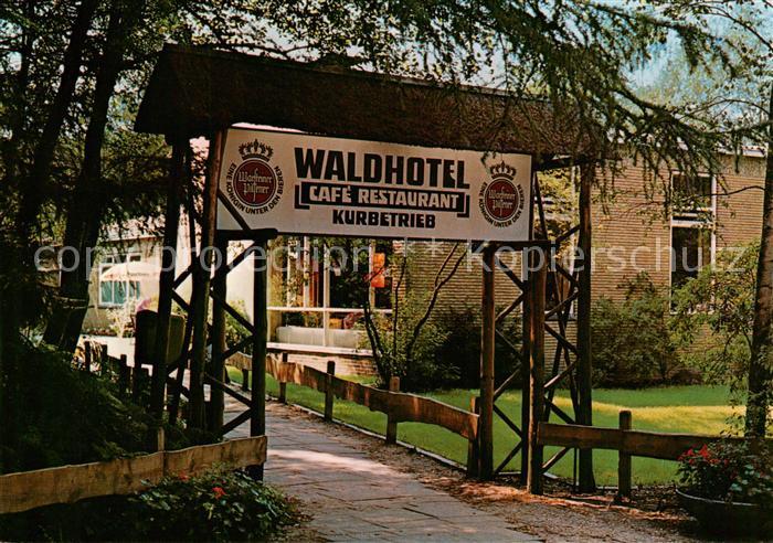 Surwold Waldhotel Cafe Restaurant Kurbetrieb