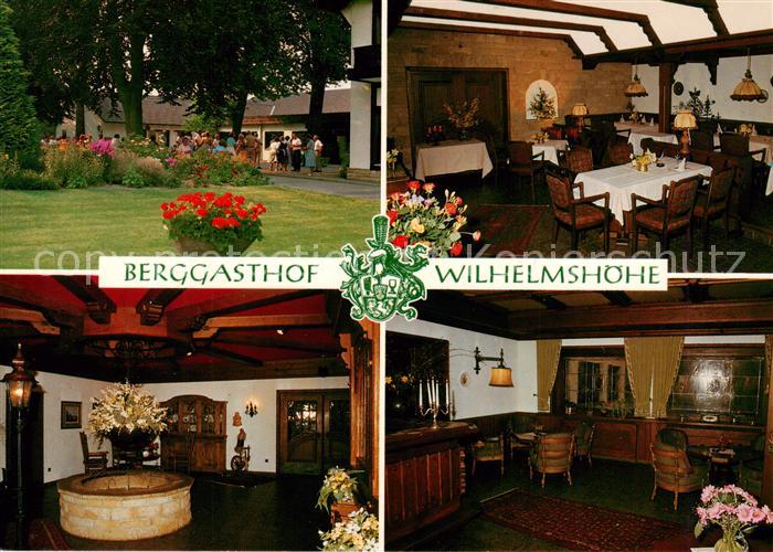 Stemwede Berggasthof Wilhelmshoehe Park Gastraeume Brunnen