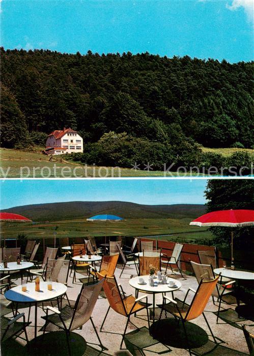 Oedelsheim Cafe Pension Bluhm Terrasse