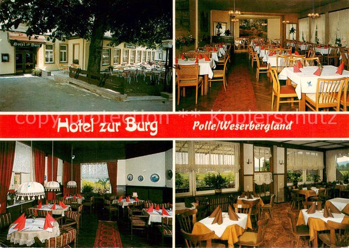 Polle Oberweser Hotel zur Burg Gastraeume