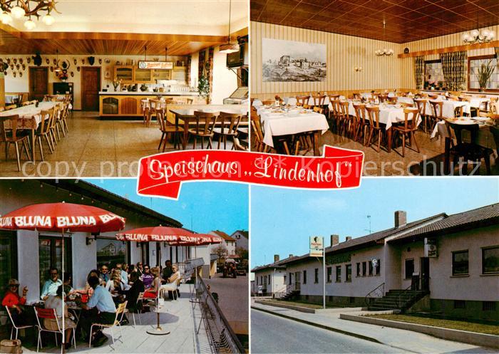 Hoechstadt Aisch Speisehaus Lindenhof Gastraeume Terrasse