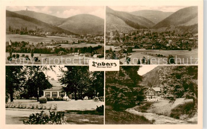 Tabarz Bad Tabarz Panorama Teilansichten