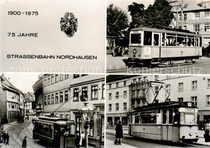 Nordhausen  Harz Strassenbahn Haltestelle Barfuesserstrasse Haltestelle Arnoldst