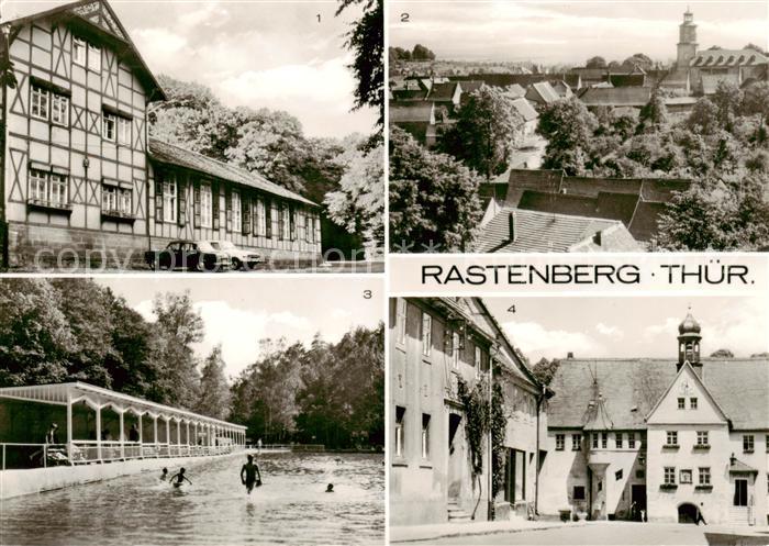 Rastenberg HOG Kurhaus Panorama Schwimmbad Rathaus