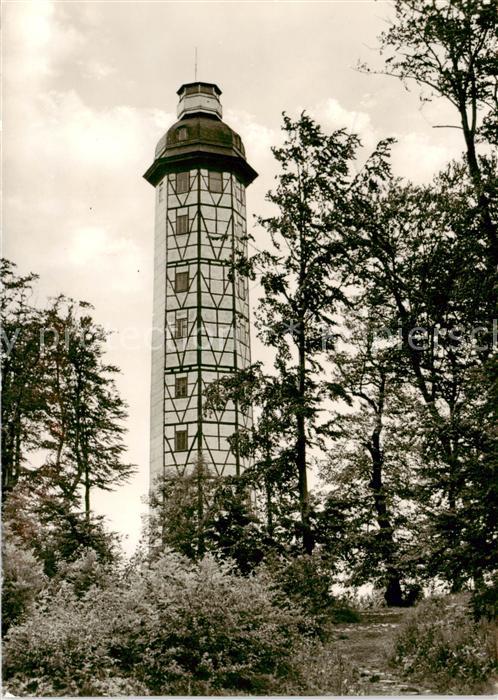 Sondershausen Thueringen Aussichtsturm auf dem Poessen
