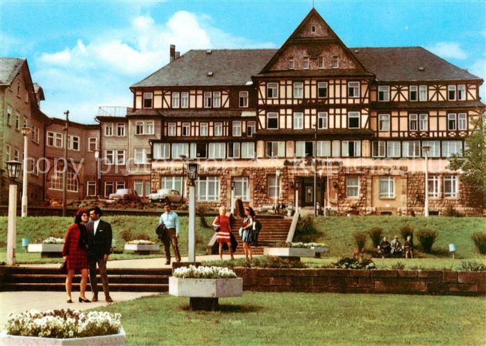 Oberhof  Thueringen Reisebuero der DDR Hotel Ernst Thaelmann Haus