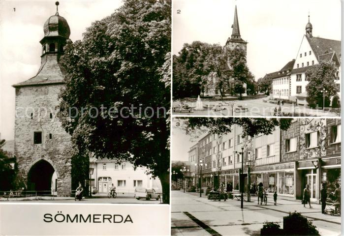 Soemmerda Erfurter Tor Rathaus Am Markt