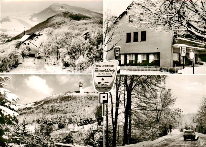 Hausberge Porta Westfalica Hotel Restaurant Bismarckburg Fernsehturm