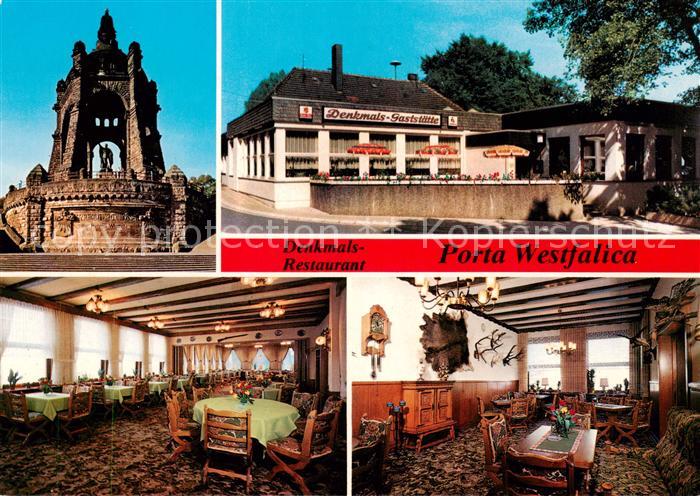 Porta Westfalica Kaiser Wilhelm Denkmal Denkmals Gaststaette Gastraeume