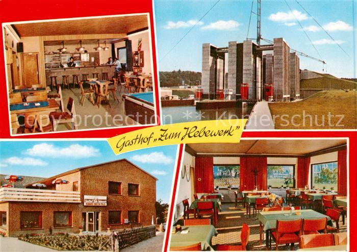 Scharnebeck Lueneburg Gasthof Zum Hebewerk Gastraeume Groesstes Schiffshebewerk