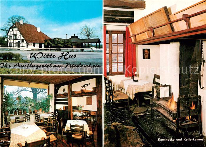 Bruckhausen Huenxe Cafe Restaurant Witte Hus Tenne Kaminecke Kellerkammer