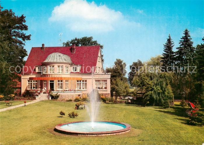 Tietlingen Hotel Cafe Restaurant Sanssouci Brunnen