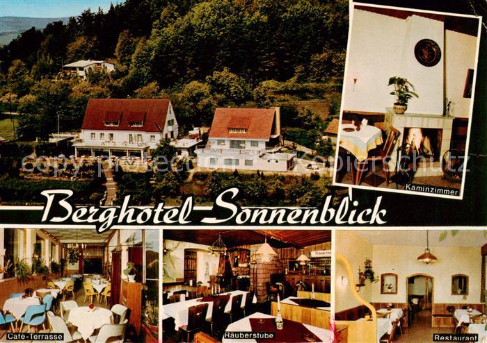 Vormwald Sommerkahl Berghotel Sonnenblick Cafe Terrasse Hauberstube Restaurant K