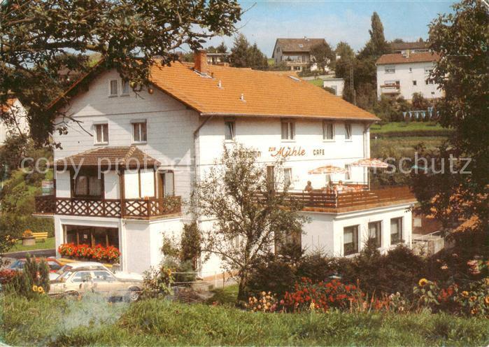 Langenbrombach Cafe Pension Zur Muehle