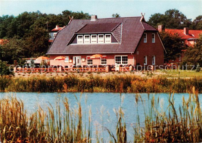 Mueden oertze Gasthaus Heidesee Kaffeeterrasse