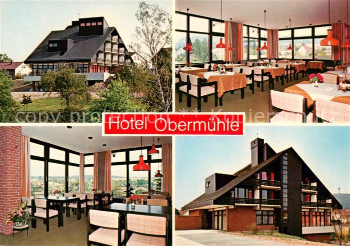 Hoexter Weser Hotel Obermuehle Kurpension Gastraeume