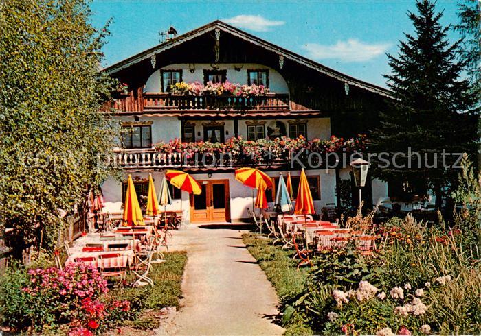Feilnbach Bad Cafe Moosmuehle Gartenterrasse