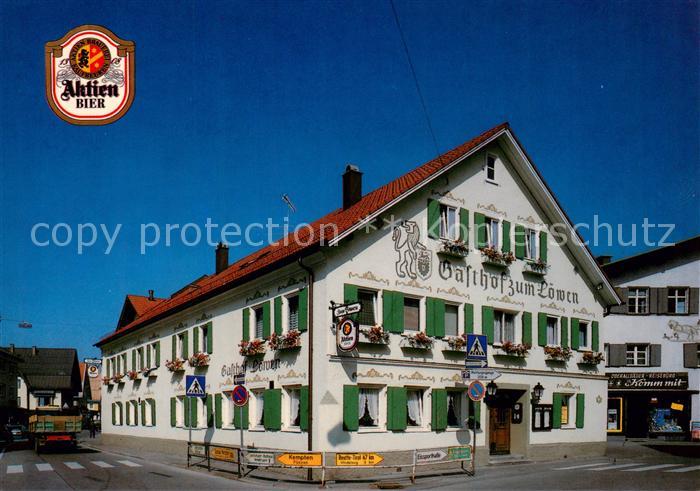 Sonthofen  Oberallgaeu Gasthof zum Loewen