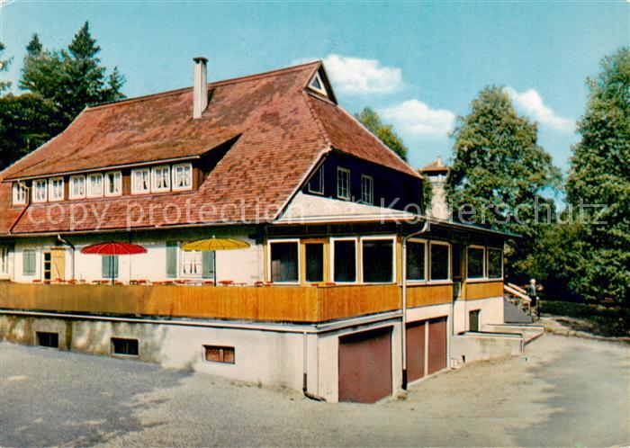 Loffenau Bad Herrenalb Hoehengasthaus Teufelsmuehle