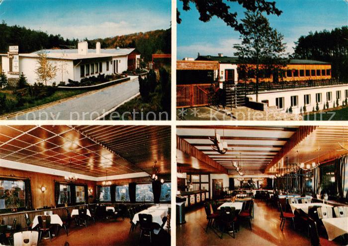 Gondorf Bitburg Waldhaus Eifel Hotel Restaurant am Hochwildschutzpark Gastraeume