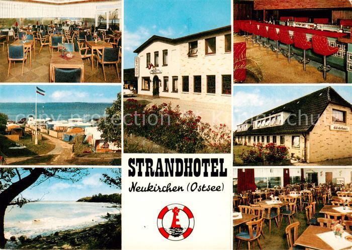 Neukirchen Quern Strandhotel Neukirchen Gastraeume Bar Strandpartie
