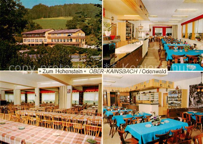 Reichelsheim Odenwald Gasthaus Pension Zum Hohenstein Gastraeume Theke