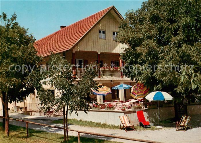 Bad Woerishofen Waldrestaurant Pension St Anna Terrasse