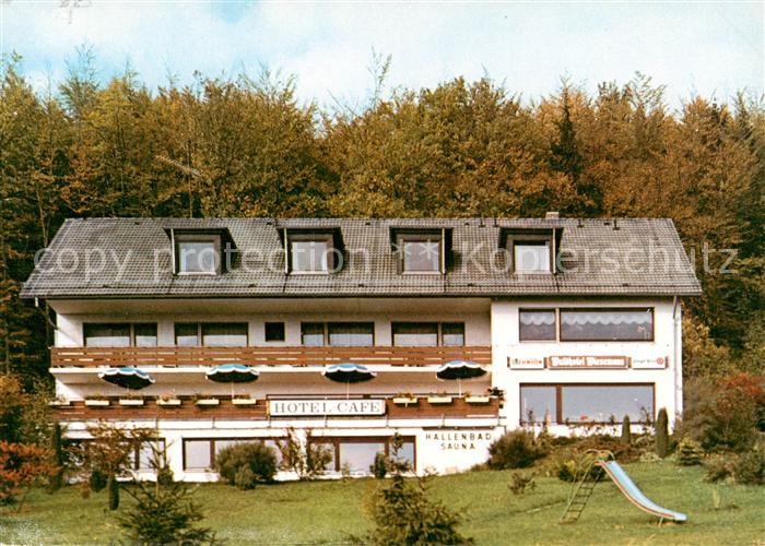 Waldeck  Edersee Hotel Cafe Waldhotel Wiesemann