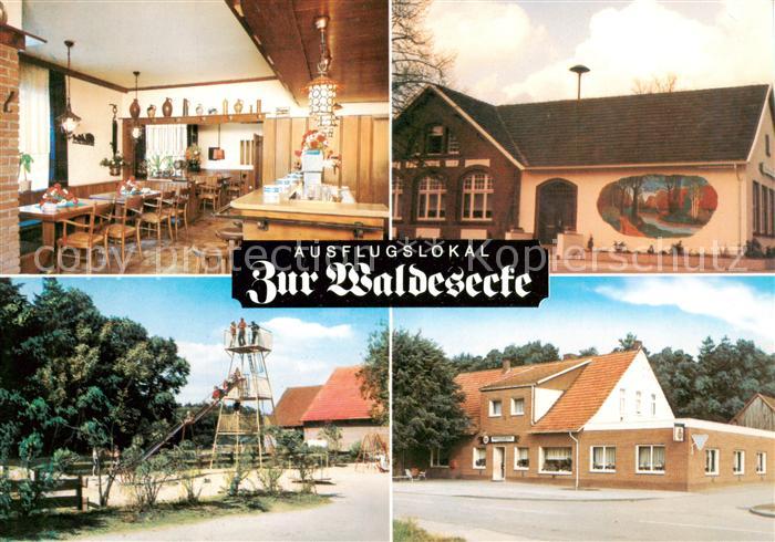 Stadtlohn-Bueren Ausflugslokal Zur Waldesecke Gaststube Aussichtsturm