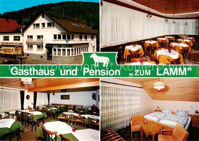 Sandbach Hessen Gasthaus und Pension zum Lamm Gastraeume Zimmer