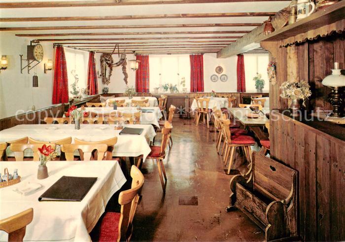 Schoenwald Schwarzwald Gasthof Pension zum Ochsen Gastraum