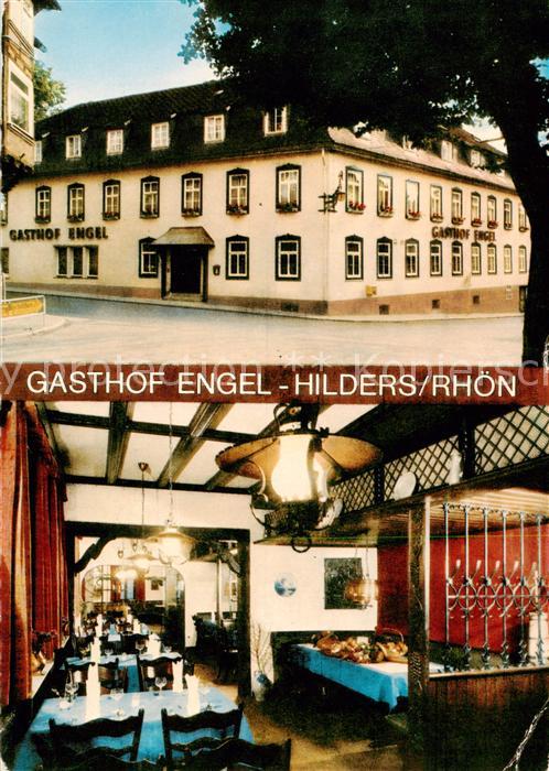 Hilders Rhoen Gasthof Engel Gastraum