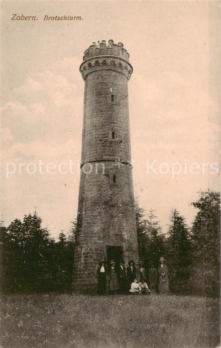 Zabern Saverne 67 Alsace Broschturm Feldpost