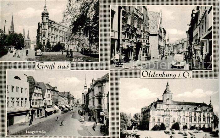 Oldenburg  Oldenburg Schloss Langestrasse