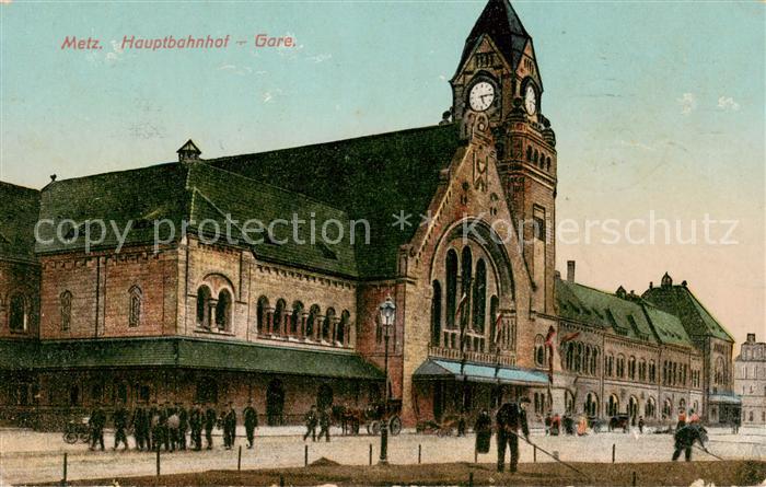 Metz  57 Moselle Hauptbahnhof