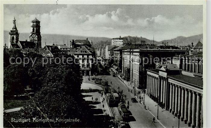 STUTTGART  CITY Koenigsbau Koenigstrasse