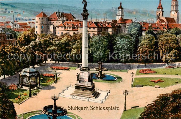 STUTTGART  CITY Schlossplatz