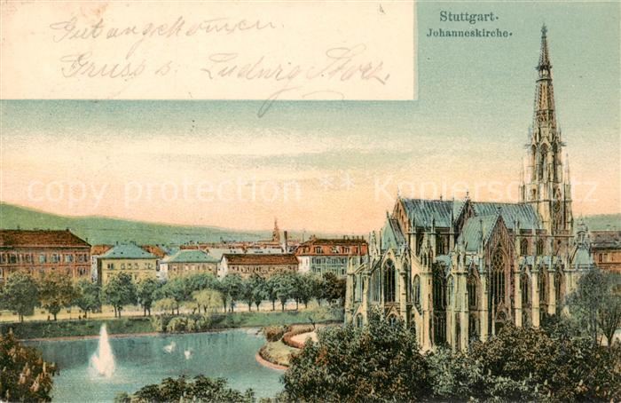 STUTTGART  CITY Johanniskirche
