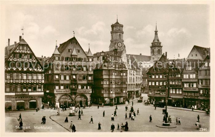 STUTTGART  CITY Marktplatz