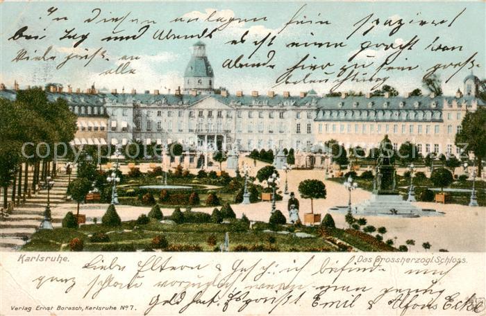 Karlsruhe Baden Grossherzogliches Schloss