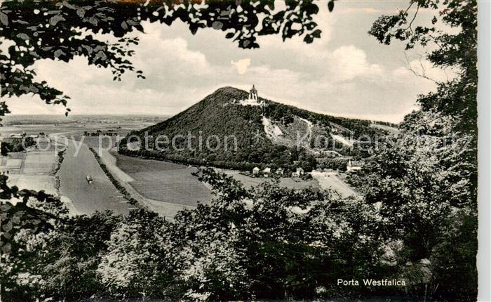 Porta Westfalica Panorama Hotel Restaurant Friedenstal Kaiser Wilhelm Denkmal