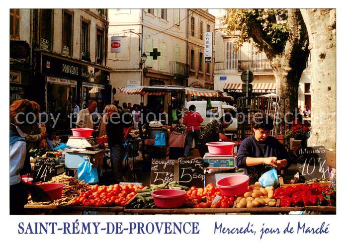 Saint-Remy 13-de-Provence Mercredi jour de Marche