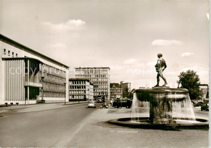 HANNOVER  CITY Duvebrunnen am Leibnitzufer