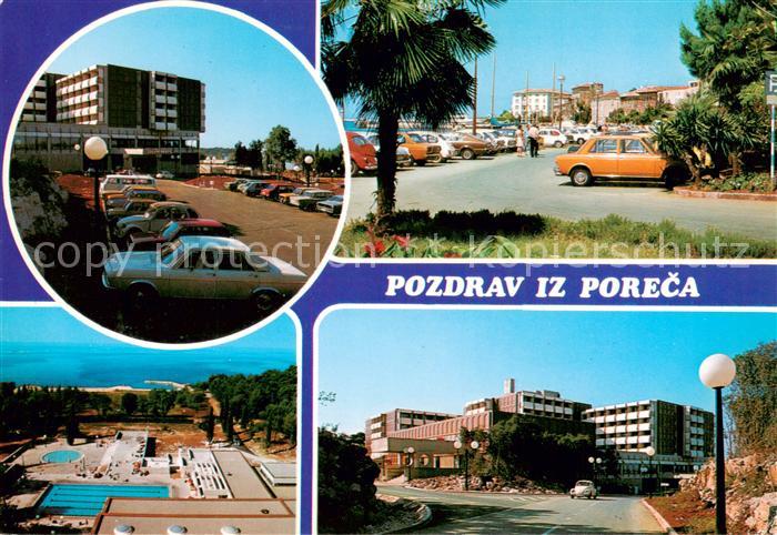 Porec Croatia Teilansichten Hotels Ferienanlage Swimming Pool