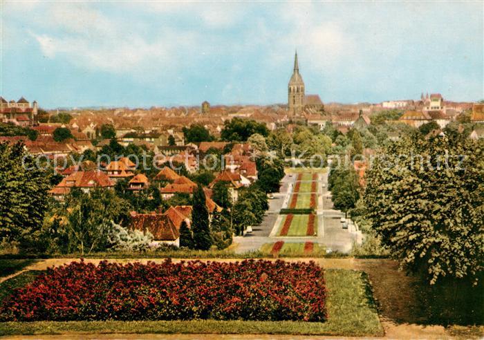 HILDESHEIM  CITY Blick vom Berghoelzchen auf die Stadt