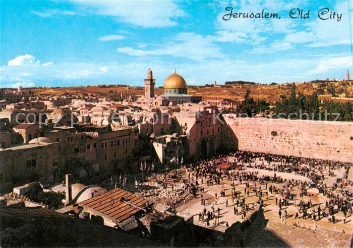 Jerusalem  Yerushalayim Israel Panorama Old City Temple Area
