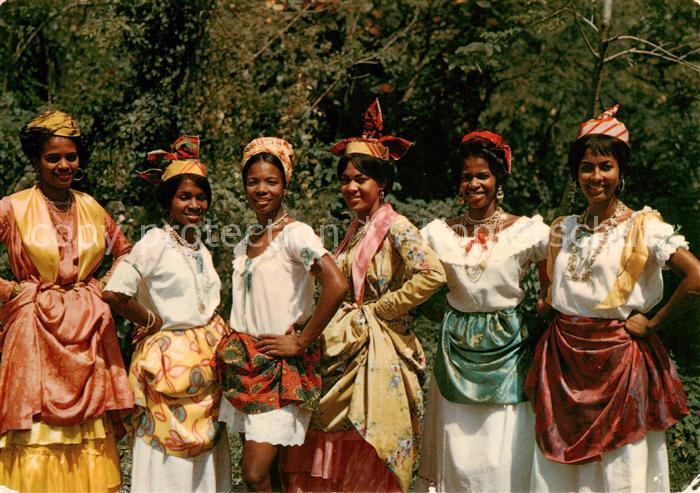 Martinique Coiffures antillaises Groupe folklorique martiniquais