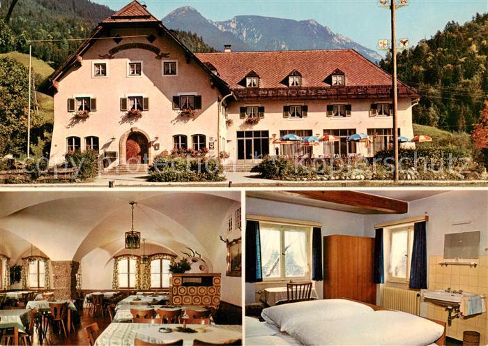 Weissbach Alpenstrasse Alpenhotel Restaurant Fremdenzimmer
