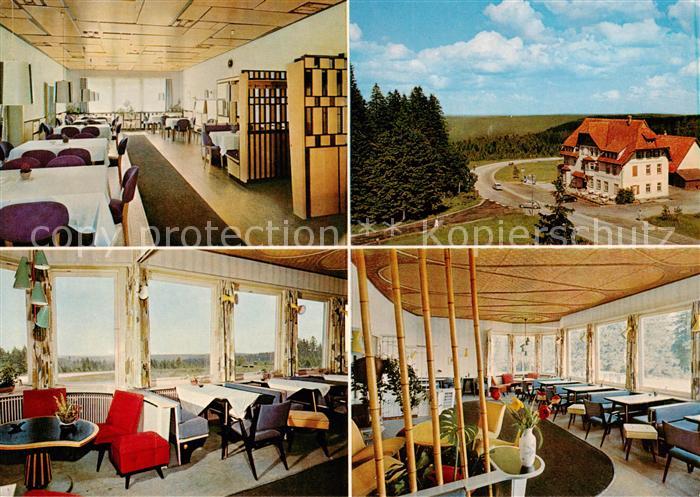 Baiersbronn Schwarzwald Hoehenhotel Wintersportplatz Alexanderschanze Kniebis Sc